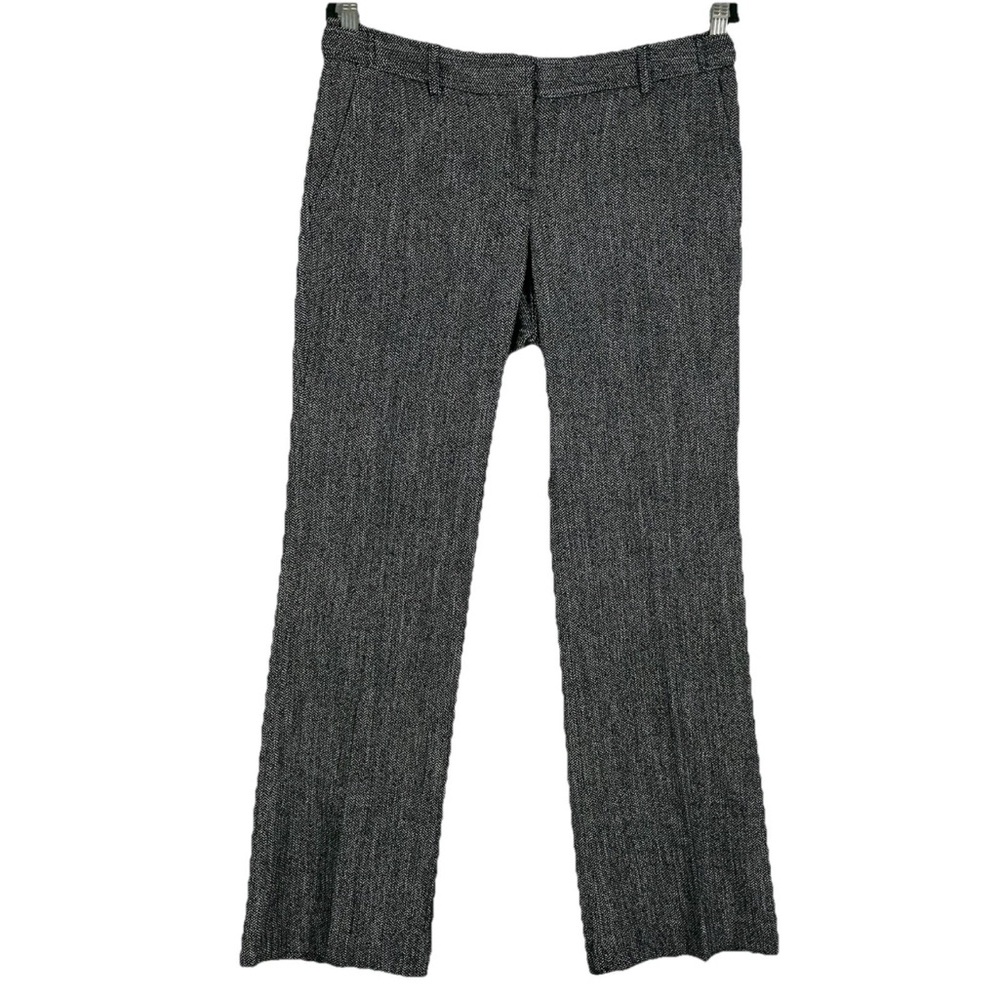 Express Columnist Bootcut Pants 8 Herringbone Work Office Career Corporate
